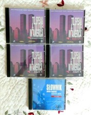 LOT OF 5 POLISH CD kurs jezyka angielskiego "To speak to live in America" 1999