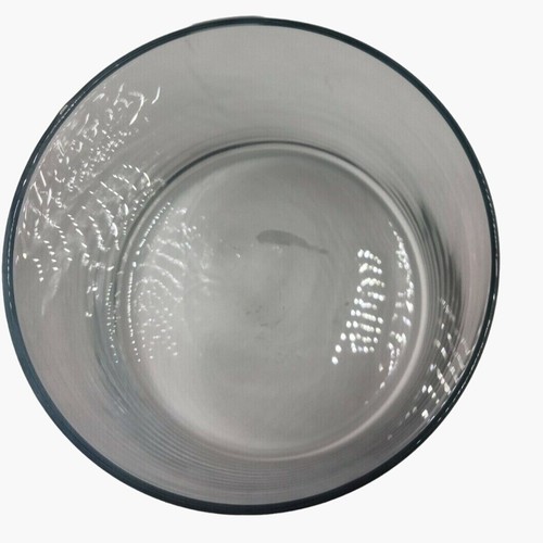 Runde Glas Vase klar groß schwer Schale Kerzenhalter Stäule 4x5 modern Hochzeit - Bild 3 von 6