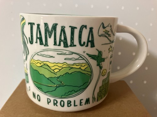 JAMAICA Starbucks coffee Cup Mug 14oz Been There Series Ceramic NEW in Box - Picture 2 of 12