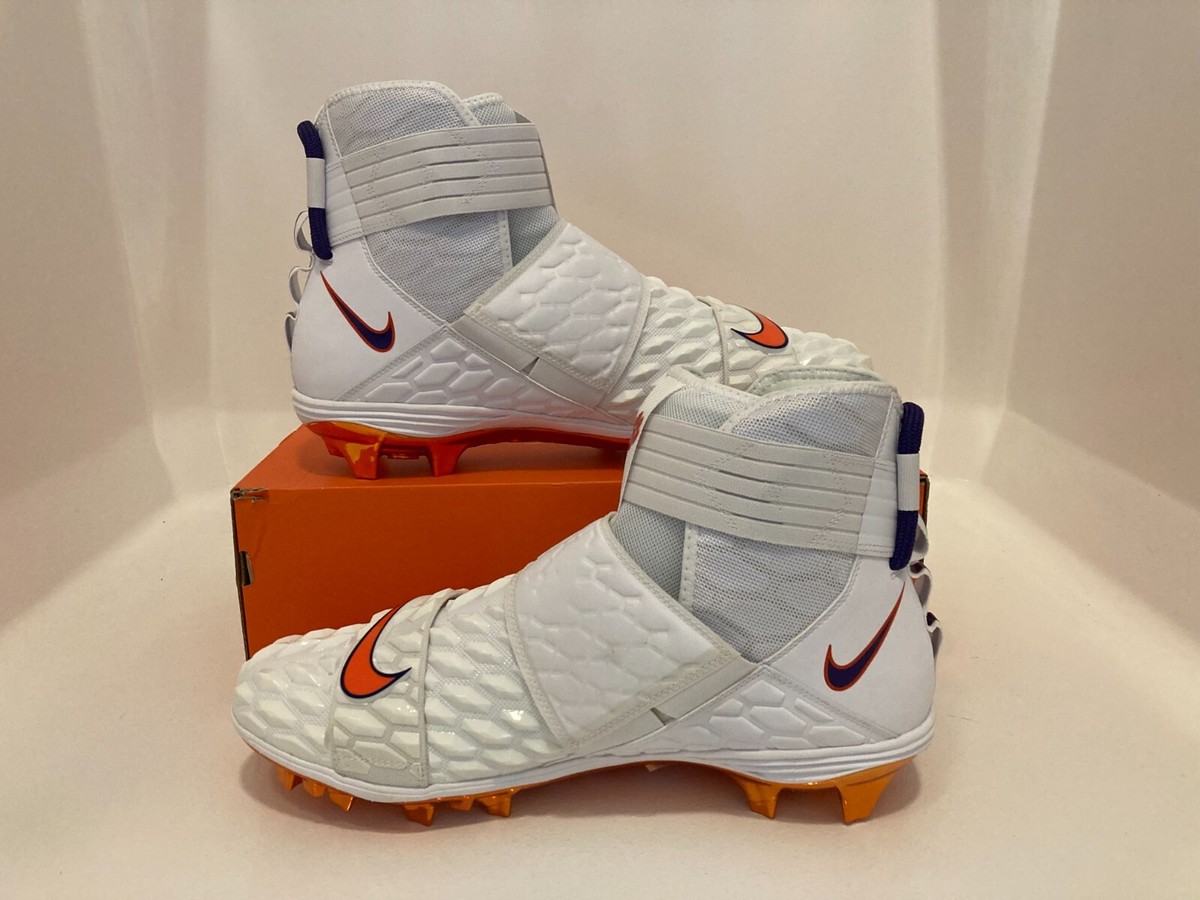 Nike Clemson Tigers PE Force Savage 2 TD Football Cleats Sz 15 Men - Nike Force Savage Elite 2 TD Clemson Tigers PE  main image 3