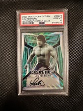 2023 Pop Century Lou Ferrigno PSA GEM MT 10 POP 1 5/5 Green Wave Color Match