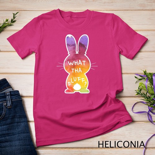 Camiseta unisex What Tha Fluff Funny Tie Dye Easter Bunny Huevo Caza Adulto Pun - Imagen 4 de 15