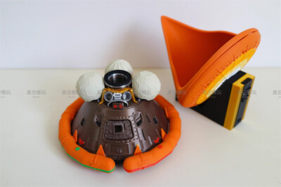 1:32/40 Scale Apollo Program Apollo 11 Re-entry Capsule Astronaut Model Toy Gift
