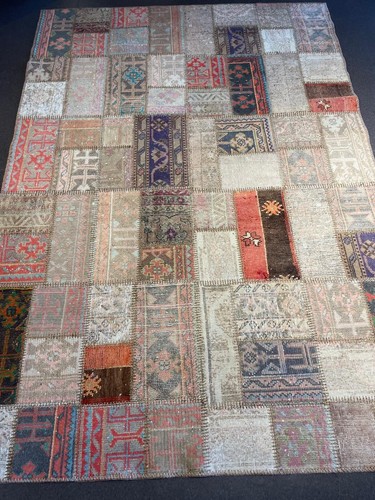 Floor Decor Rug, 5.5x7.9 ft Turkish Rug, Antique Handmade Rug, Oriental Carpet - Picture 5 of 8