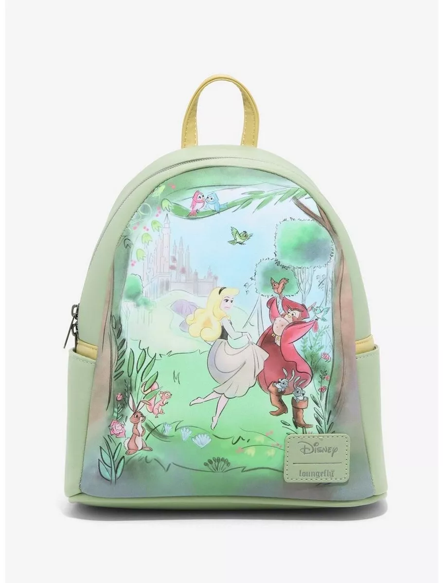 Loungefly Disney Mini Backpack, Princess Aurora, Sleeping Beauty