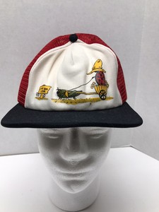 Ladybug Lane Red Mesh Snapback Trucker Hat Cap Vtg Funny Humor Cute Cricket Bugs Ebay