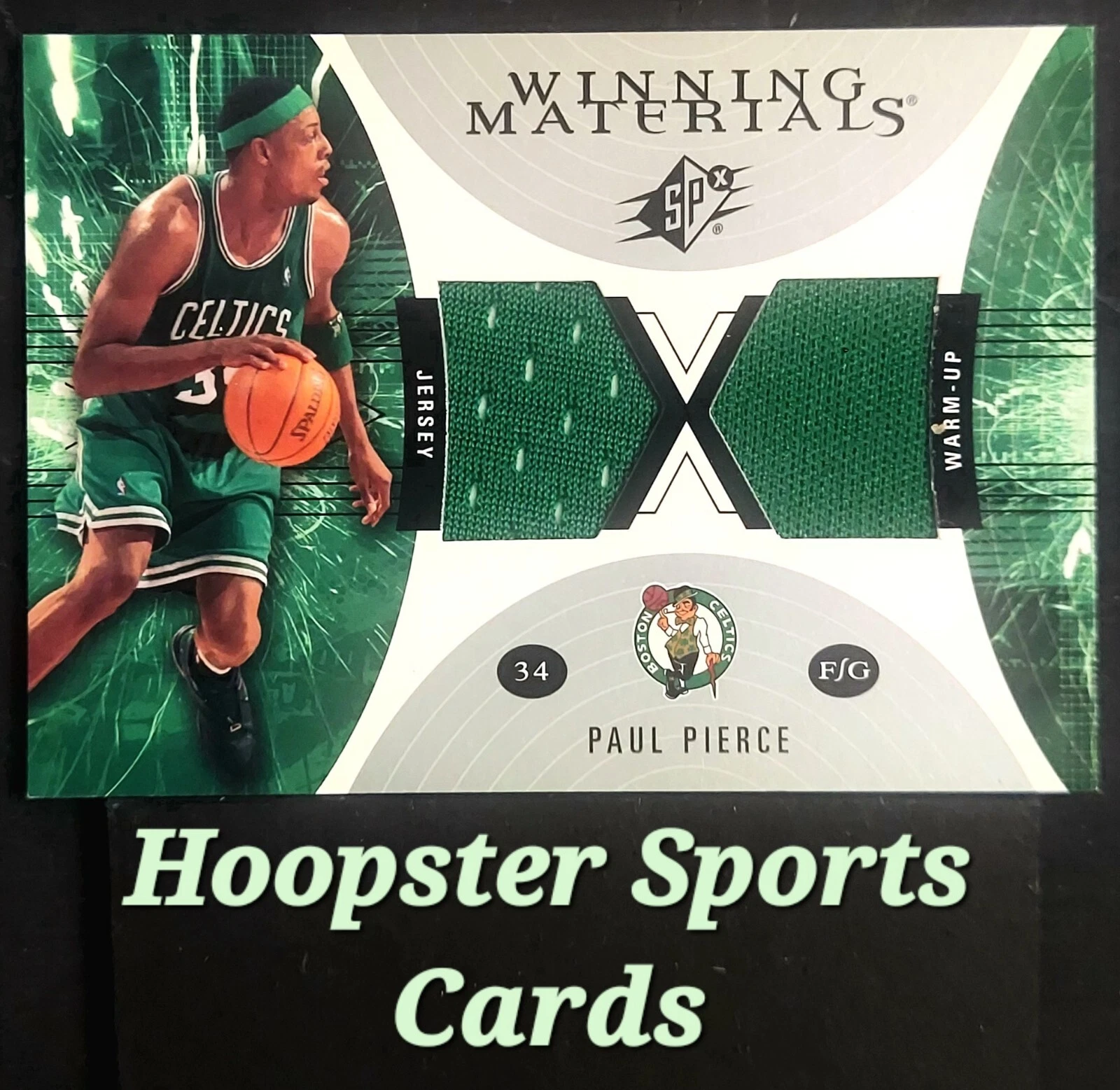 2003-04 SPx #WM2 Winning Materials Paul Pierce
