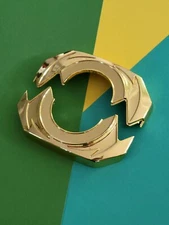 Flawed 91/93 Morpher Replacement Plate Gold Chrome Made for Original Morpher