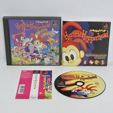 HERMIE HOPPERHEAD Spine * PS1 Playstation For JP System 1748 p1