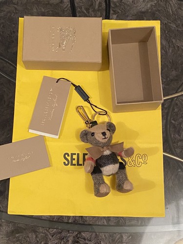 burberry bear key ring