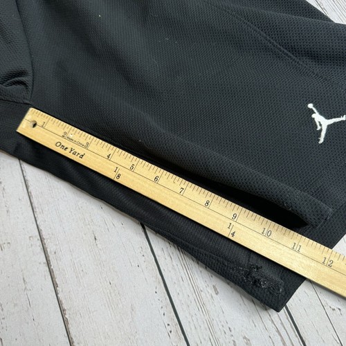 Jordan Shorts Herren XS schwarz Basketball lose Taschen Air Jumpman Logo DEFEKT - Bild 11 von 12