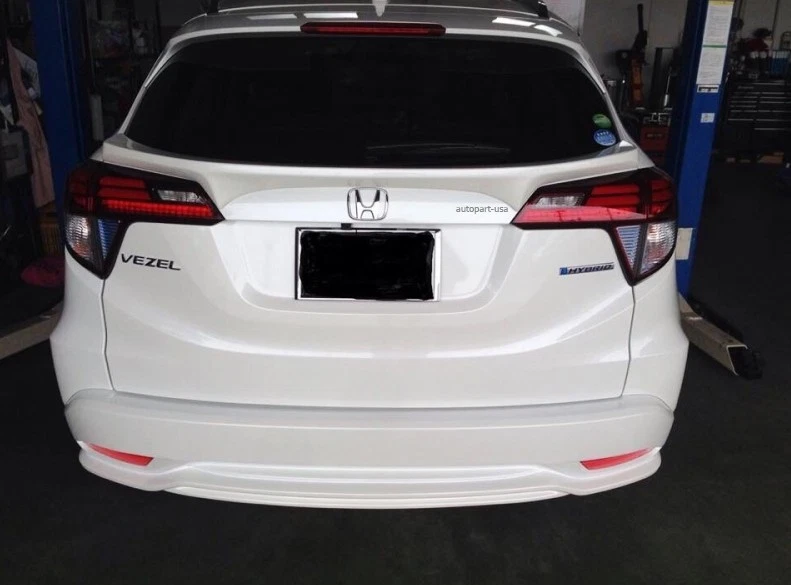 REAR SPOILERS WINGS CENTER FIT FOR HONDA HR-V HRV 2014-2019 UNPAINT - Image 3 of 4