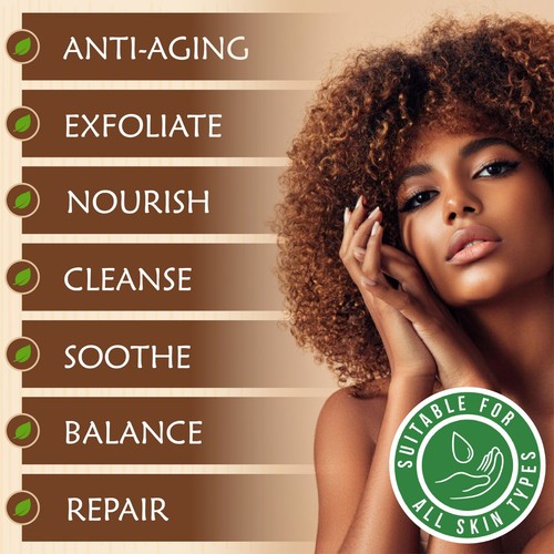 Raw African Black Soap Organic Bar, Paste or Liquid 100% Pure Natural Ghana Bulk - Picture 6 of 17