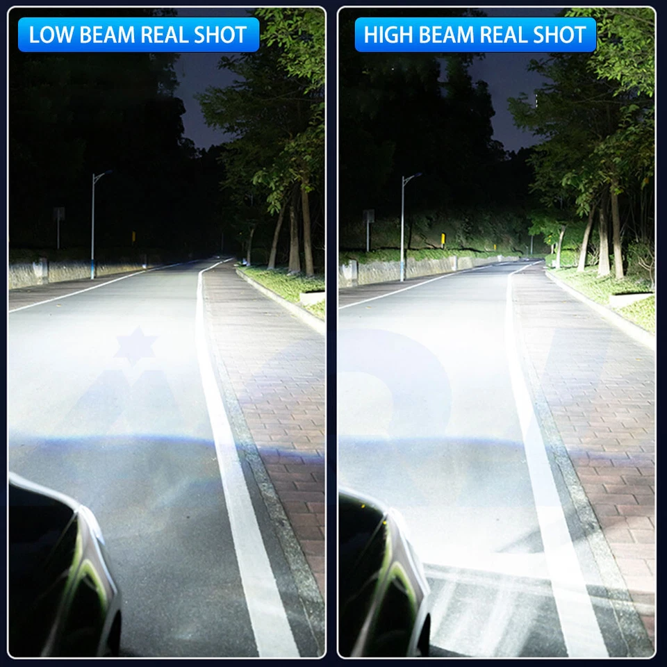 For Renault Sandero 2010-2017 Combo LED Headlight High/Low Beam + Fog Light Bulb Foto 2 de 4