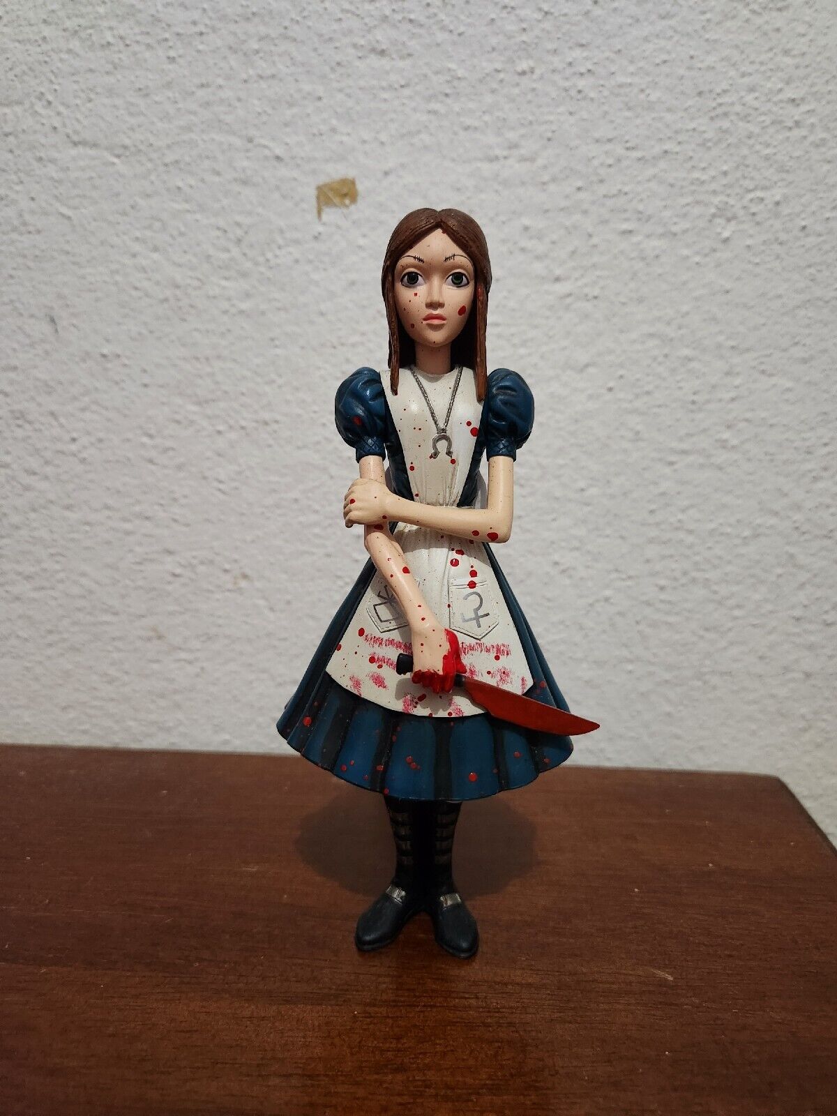 Custom made American Mcgee's Alice POP! vinyl figure with original Alice in  Wonderland figure.