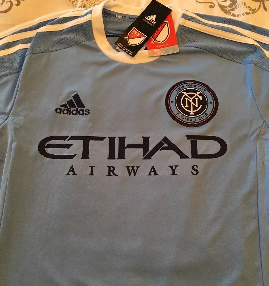 adidas New York City FC サッカーシャツ adidas New York City FC 2025-26 Men's Home Stadium Jersey