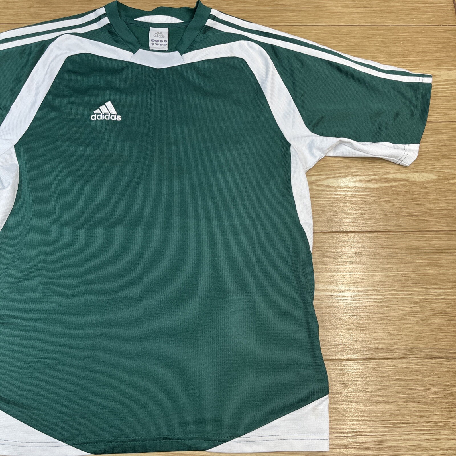 Men's Soccer Shirt Adidas Athletic Training Short Sleeve Jersey Tee