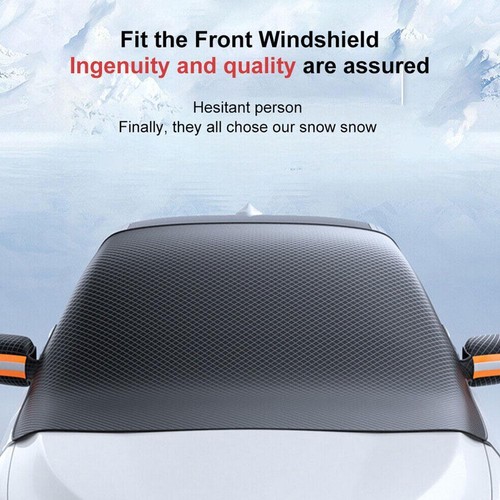 Thickened Oxford Cloth Winter Car Covers for Outdoor Snow-Protection су H7E A4G2 - Picture 3 of 17