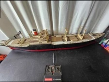 American Scout C-2 RC Cargo Ship Made 1952 52 " X 7" X 14 H 18lbs Local Pickup