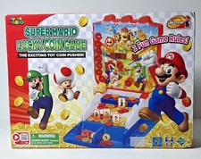EPOCH Games Super Mario Lucky Coin Game - Tabletop Skill and Action Nintendo