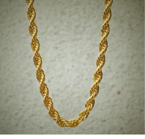 Real 18K Yellow Gold Filled Italian 4mm 