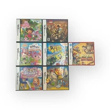 Nintendo DS Lot of 7 Cases & Manuals Only ** NO GAMES ** Mario vs Donkey Kong…