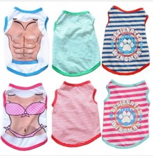 6 PC SET Dog Cat Pet Clothes Apparel US SELLER
