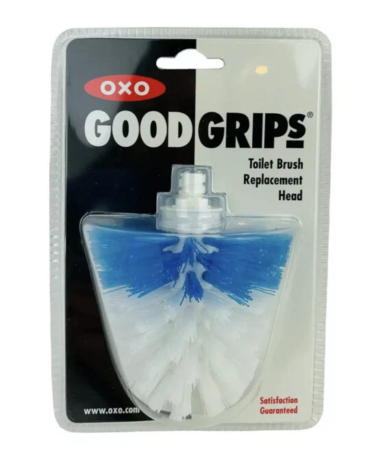 OXO Good Grips Compact Plastic Toilet Brush and Holder in Gray