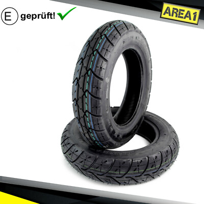 Kenda K341 Roller-Reifen 3.50-10 (2er Set) – Allroundreifen Für V-Clic 50, Metropolis SC 50 & Mehr