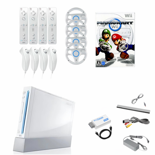 Nintendo Wii Console HDMI + Pick 1-4 Remotes wii Sports, etc Japanese version - Picture 28 of 40