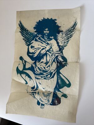 Angel Heart  Imprint On Fabric Fantasy 9x15
