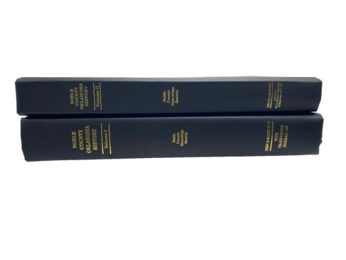 History of Noble County Oklahoma Vol. I (1987) & II (2008) Genealogy 2nd Print - Picture 3 of 24