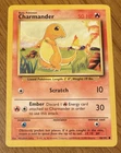 Charmander Base Set 46/102 Pokemon Card Mint Condition Never Played With