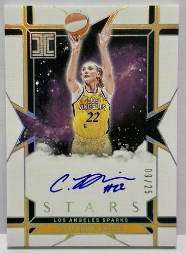 2025 Panini Impeccable WNBA Cameron Brink Stars Holo Silver On Card Auto /25
