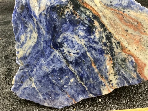 Z~ Namibian Sodalite Faced Rough 11 Lbs