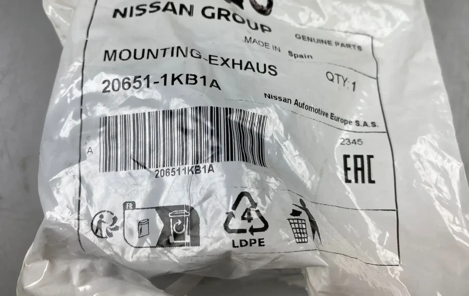 ERNST 493192 Holder exhaust system for NISSAN MICRA III (K12) JUKE (F15) - Image 2 of 4