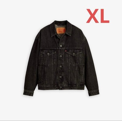 Jordan x Levi's Type III Denim Trucker Jacket Black Wash XL From