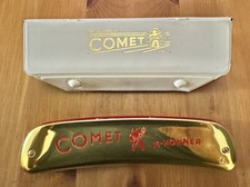 Hohner 2504/40 G Hohner Comet M25048 2010's-Gold/Red, new old stock, never used.
