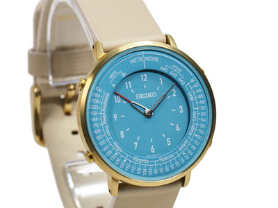SEIKO Metronome Watch Standard Line (Turquoise) SMW005A