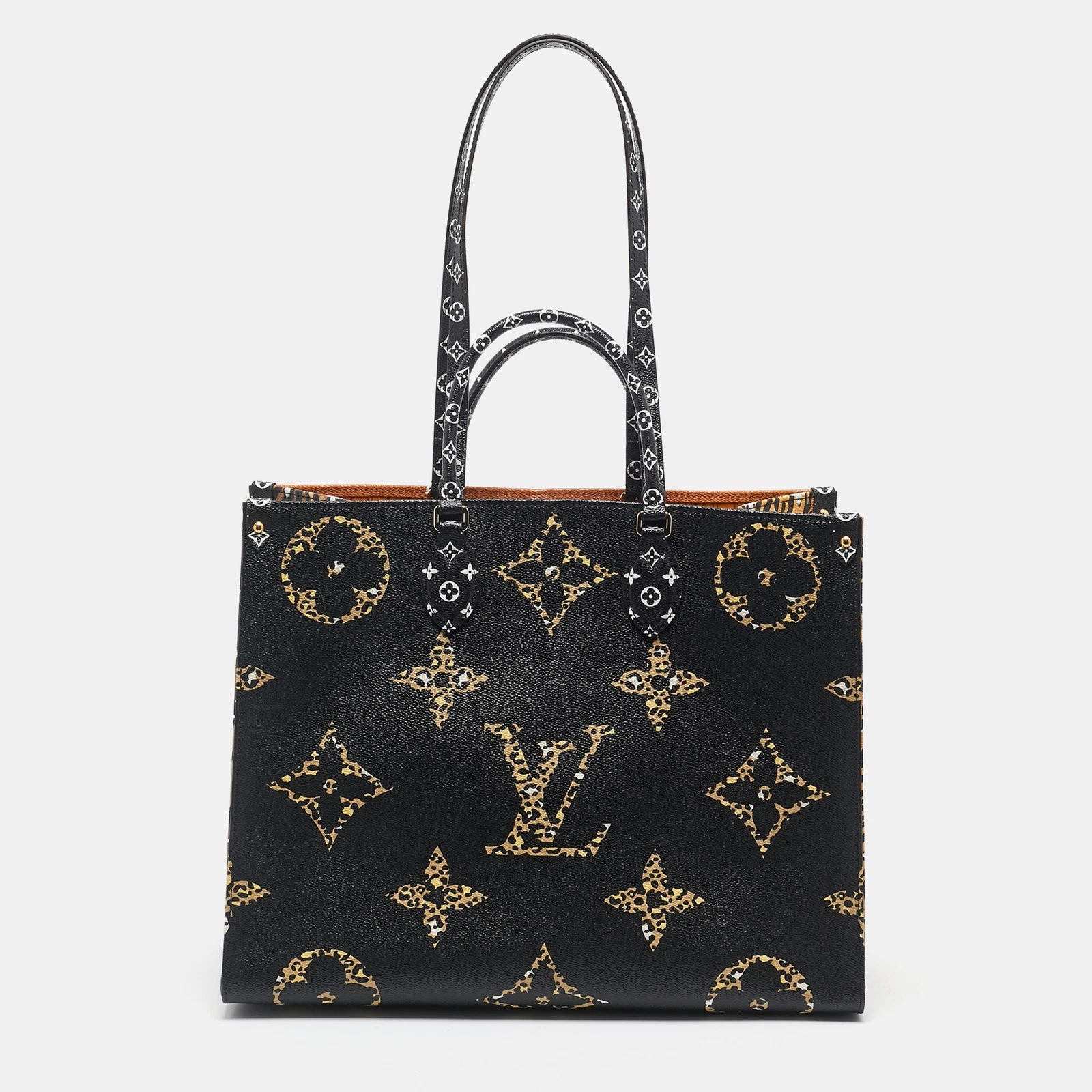LOUIS VUITTON（LV） Borsa Louis Vuitton Giungla Gigante Monogramma Tela OnTheGo GM