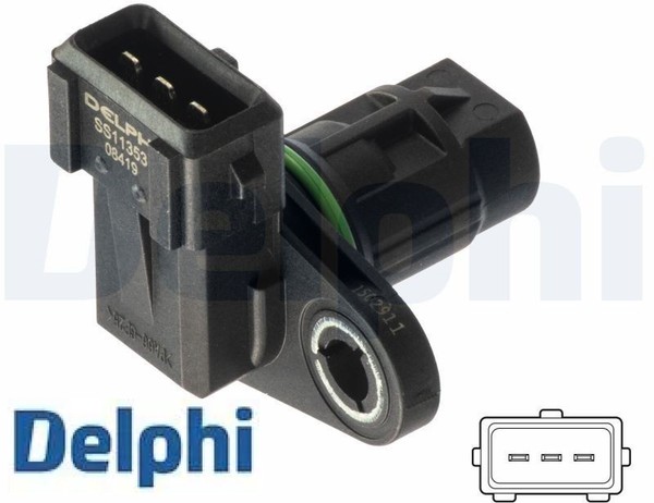 Delphi SS11353 Sensor FüR Nockenwellenposition Nockenwellensensor Sensor-image