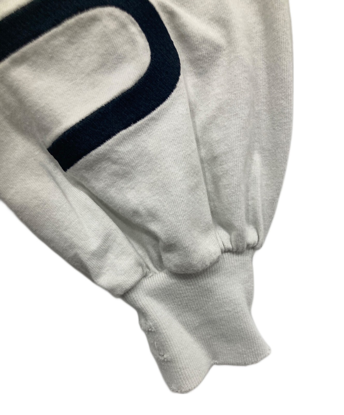 BALENCIAGA Vintage-processed logo cut-and-sew T-shirt Size: 1 TJ21 739027  TOVO1 thumbnail 4