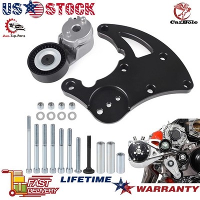 LS Swap R4 AC Compressor Bracket High Mount Kit For GM Engine LS1 LS2 LS3 LS6