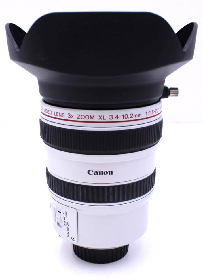 Canon望遠レンズCanon XL 3x Zoom Video Lens Canon XL Video Wide Angle ZOOM Lens 3X Wide Zoom XL 3.4-10.2mm