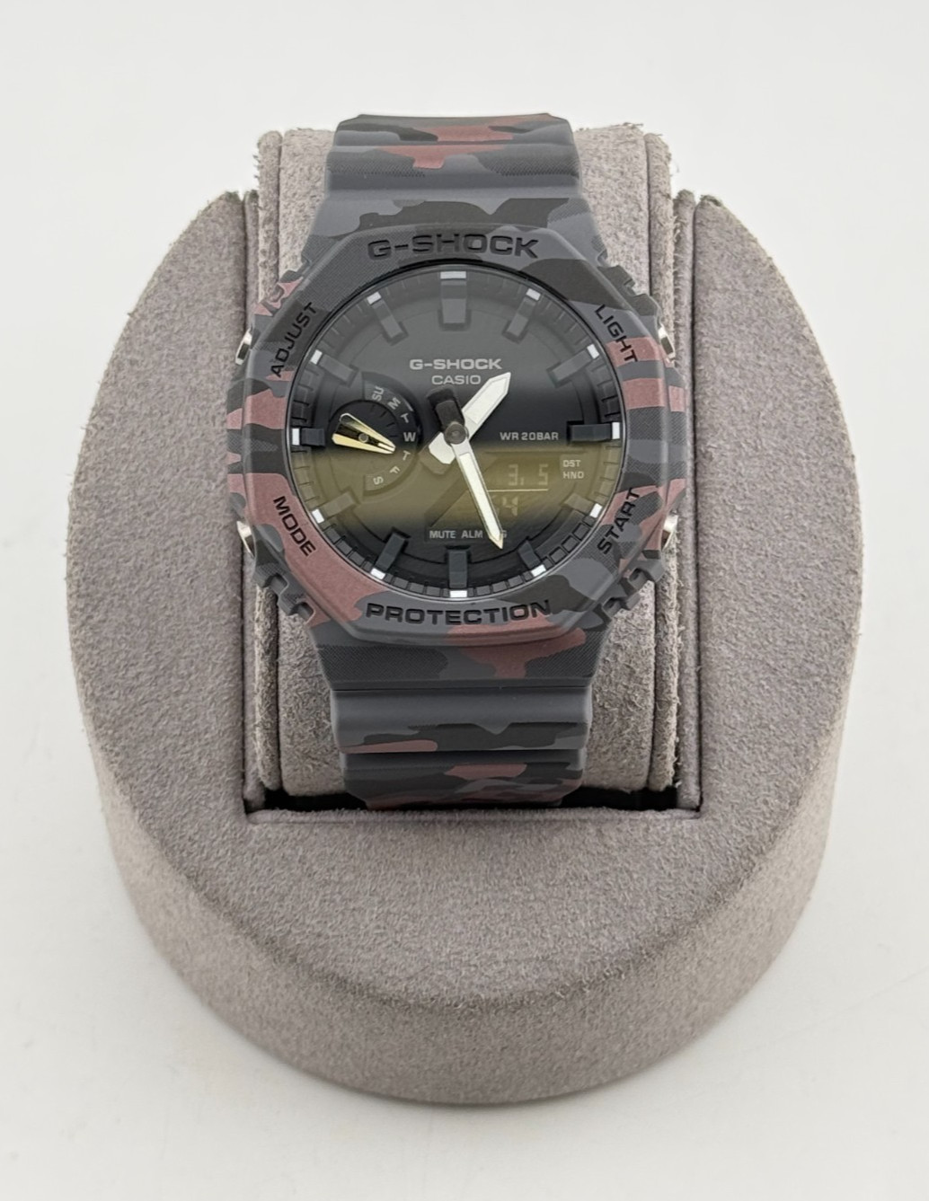 Casio G-Shock 2100 Series Camouflage  GA2100CM-8A Watch Brand New in Box