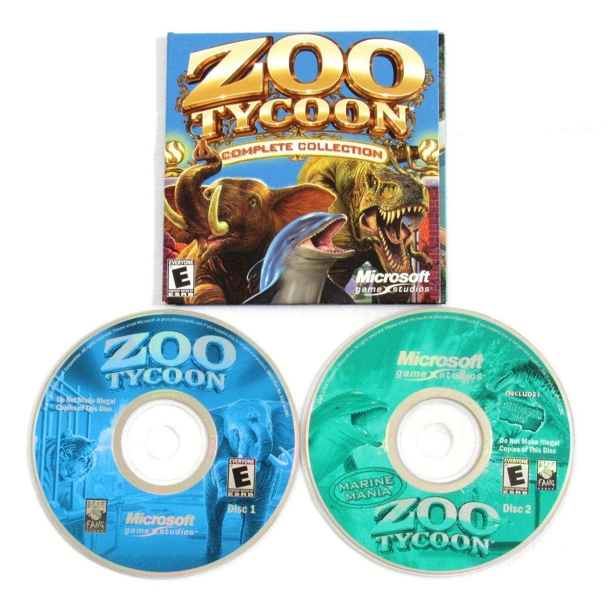 Zoo Tycoon 评级E-全年龄电子游戏| eBay
