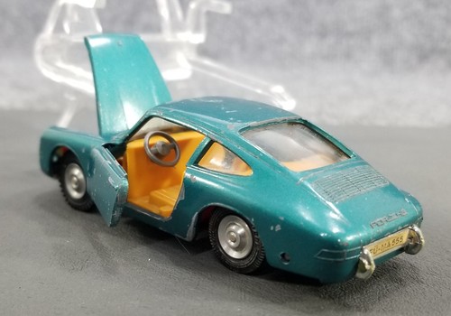 VTG GAMA 973 PORSCHE 911 M 1/42 SCALE MADE IN W. GERMANY DIECAST METAL GREEN - Picture 8 of 11
