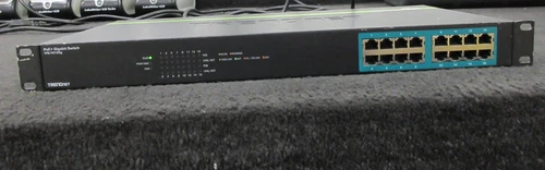 TRENDnet TPE-TG160G 16 Port PoE RACK MOUNTABLE