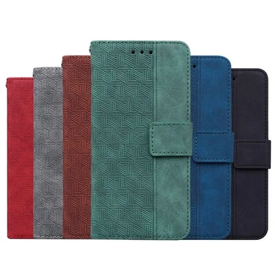 Klapp HandyHülle Magnet Kunstleder Tasche Schutzhüllen Case Cover Wallet Etui T6 - Bild 1 von 4