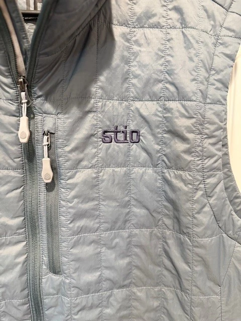 NUEVO SIN ETIQUETAS $179 STIO AZUL AISLADO PRIMALOFT DORADO 60g CHALECO ABRIGO INVIERNO CHAQUETA GRANDE Foto 3 de 4